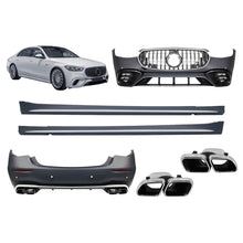 A design kit tipo S63 per Mercedes Classe S W223 lungo passo dal 2020 con cromato elementi