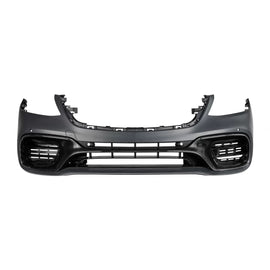 A design kit tipo S63 per Mercedes S W222 2013-2017 con fari anteriori, fanali posteriori, griglia, Minigonne per lungo