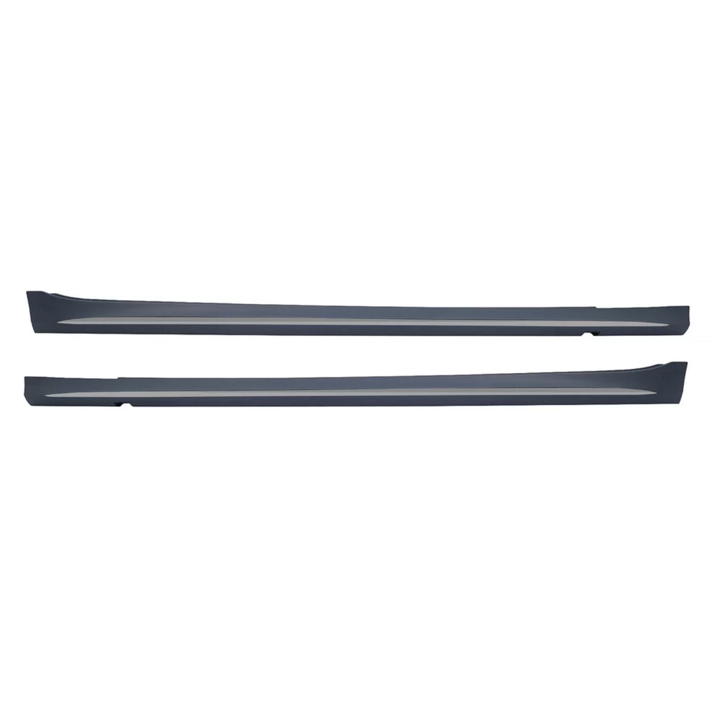 A design tipo S63 Minigonne per Mercedes Classe S W223 lungo passo dal 2020, con fumé cromato modanature