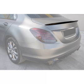 A Spoiler stile design baule per Mercedes Classe C W205 2013-2020, da verniciare