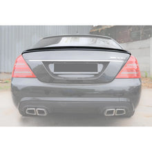 Carica l'immagine nel visualizzatore di Gallery, A Spoiler stile design baule per Mercedes Classe S W221 2005-2011, da verniciare