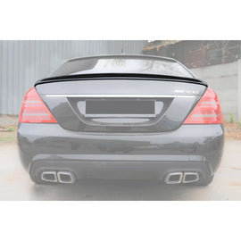 A Spoiler stile design baule per Mercedes Classe S W221 2005-2011, da verniciare