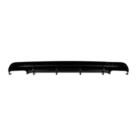 Diffusore con nero terminali tipo CLA45 per posteriore A design paraurti on Mercedes CLA C117 2013-2015, Nero lucido