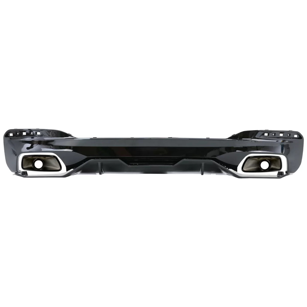Diffusore con Terminali di scarico e Spoiler baule per BMW Serie 5 G30 berlina (2017 e successivi) 540 M Performance