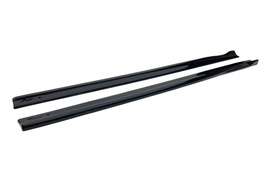 Diffusore Minigonne Mercedes W177 / W118 Look AMG A35 Nero lucido Mercedes W177