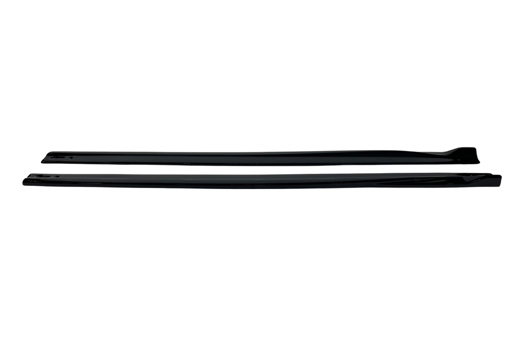 Diffusore Minigonne Mercedes W177 / W118 Look AMG A35 Nero lucido Mercedes W177