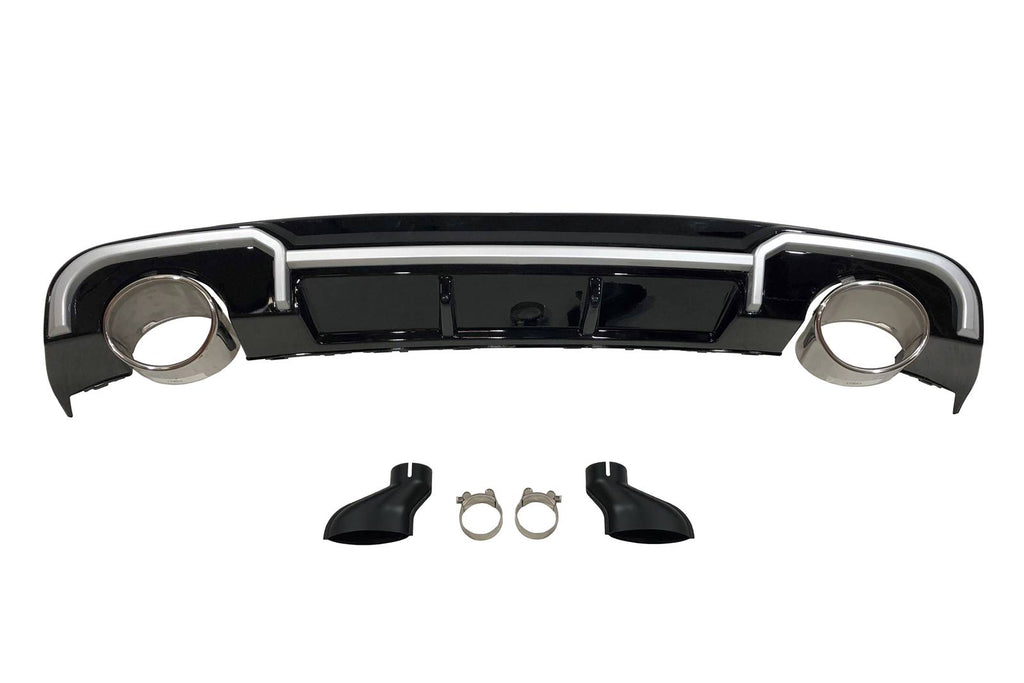 Diffusore Posteriore Audi A3 2016-2019 4 Portes Look RS3 Audi A3