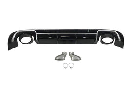 Diffusore Posteriore Audi A3 V8 4 porte (Sedan) 2013-2015 Look RS3 ABS Audi A3