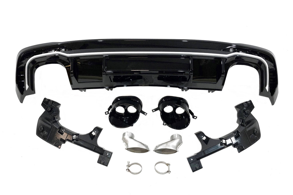 Diffusore Posteriore Audi A4 2020+ Look RS4 Audi A4