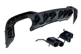 Diffusore Posteriore Audi A4 2020+ Sedan/ Avant Look RS4 Black Audi A4