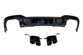 Diffusore Posteriore Audi A4 2020+ Sedan/ Avant Look RS4 Black Audi A4
