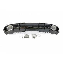 Diffusore Paraurti Posteriore Audi A4 B9 2016+ conversione in RS4 ABS