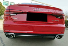 Carica l'immagine nel visualizzatore di Gallery, Diffusore Posteriore Audi A4 B9 2016+ Look RS4 Audi A4