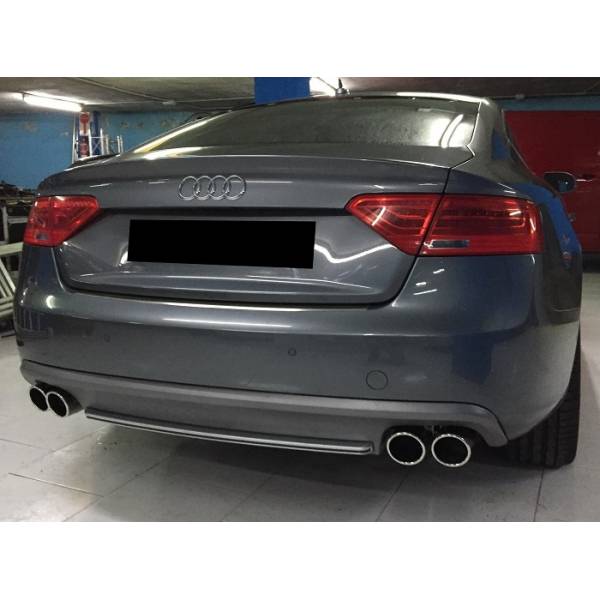 Diffusore Paraurti Posteriore Audi A5 Sportback 2012-2015 conversione in S-Line ABS