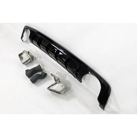 Diffusore Paraurti Posteriore Audi A6 / A6 Avant C8 19-21 conversione in RS6