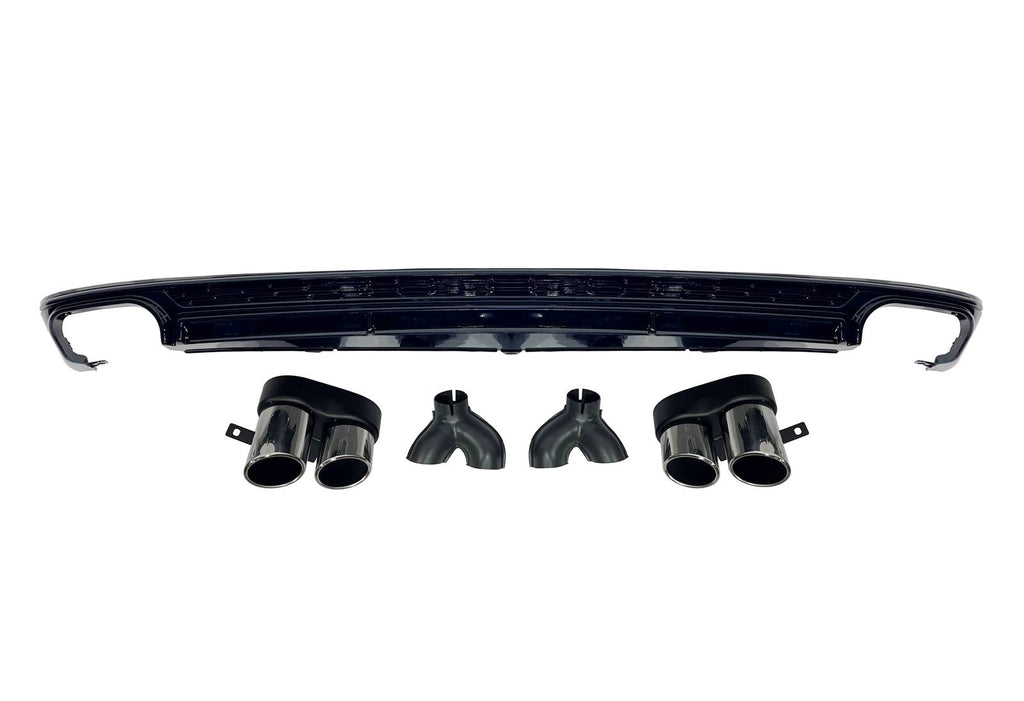 Diffusore Posteriore Audi A6 / A6 Avant C8 Look S6 Audi A6