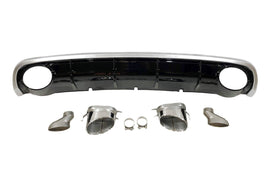 Diffusore Posteriore Audi A6 Sedan / Avant C7 2011-2014 Look RS6 ABS Audi A6