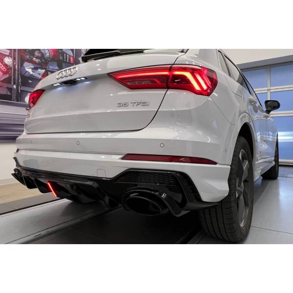 Diffusore Paraurti Posteriore Audi Q3 2020+ conversione in RSQ3