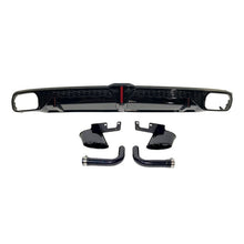 Diffusore Posteriore Audi Q8 4M 2018-2023 Look RSQ8 ABS Audi Q8 4M