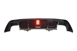 Diffusore Posteriore BMW E60 look M Performance Nero lucido Luce freno a led BMW E60,E61