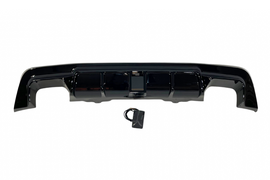 Diffusore Posteriore BMW E60 look M Performance Nero lucido Luce freno a led BMW E60,E61