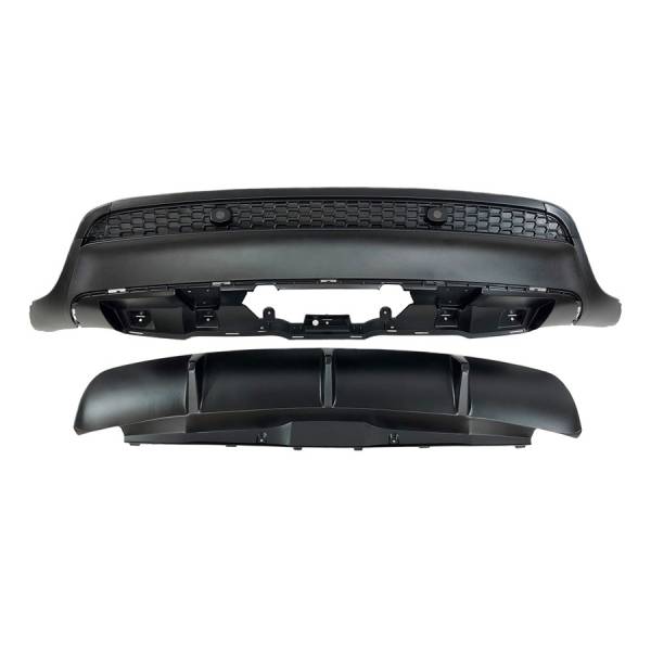 Diffusore Paraurti Posteriore BMW X6 E71 2008-2014 conversione in M performance