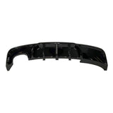 Diffusore Paraurti Posteriore BMW Serie 1 E82 / E88 conversione in M Performance Nero lucido Luce freno a led