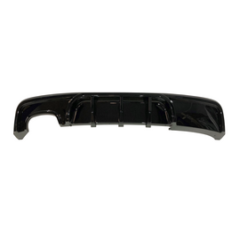 Diffusore Paraurti Posteriore BMW Serie 1 E82 / E88 conversione in M Performance Nero lucido