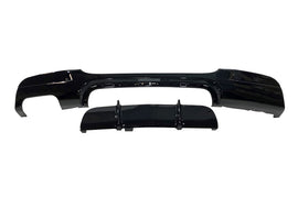 Diffusore Posteriore BMW E90 / E91 look M Performance Nero Lucido BMW E90,E91