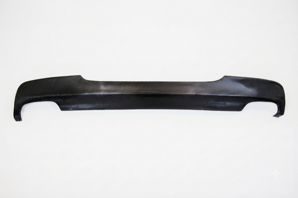 Diffusore Posteriore BMW E90 / E91 Look M-Tech 05-08 335I 2 Salida In Carbonio BMW E90,E91