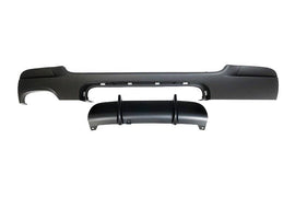 Diffusore Posteriore BMW E92 / E93 look M Performance 1 Uscite doppio BMW E92,E93
