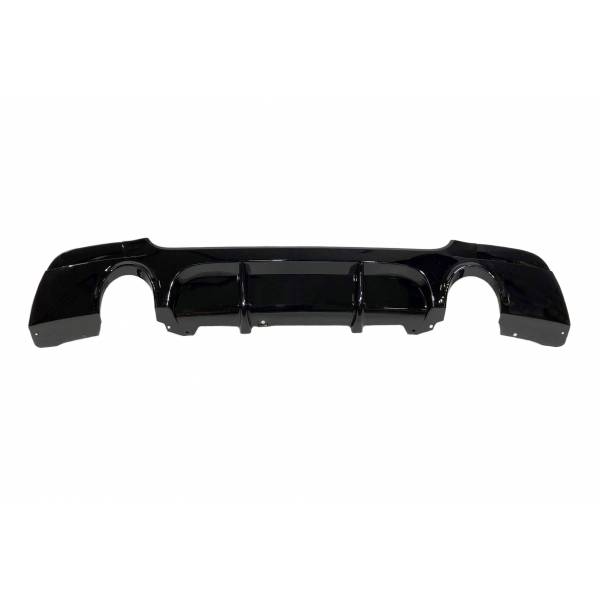 Diffusore Paraurti Posteriore BMW Serie 3 E92 / E93 conversione in M Performance Nero lucido