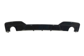 Diffusore Posteriore BMW F06 / F12 / F13 Look M Performance 2 Uscite Nero lucido BMW F12 / F13