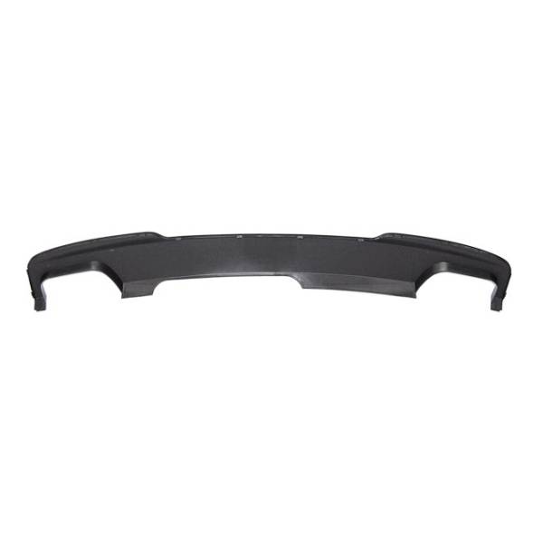 Diffusore Paraurti Posteriore BMW Serie 5 F10 / F11 12-16 2 Uscite doppio Nero lucido