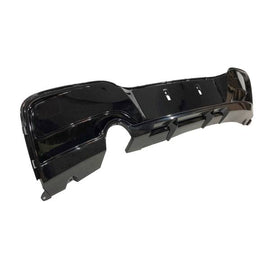 Diffusore Paraurti Posteriore BMW Serie 1 F20 / F21 12-14 conversione in M-Performance 1 Uscita doppio Nero lucido