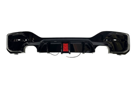 Diffusore Posteriore BMW F20 / F21 LCI 2015-2019 2 Uscite semplici Look M Performance Nero lucido BMW F20