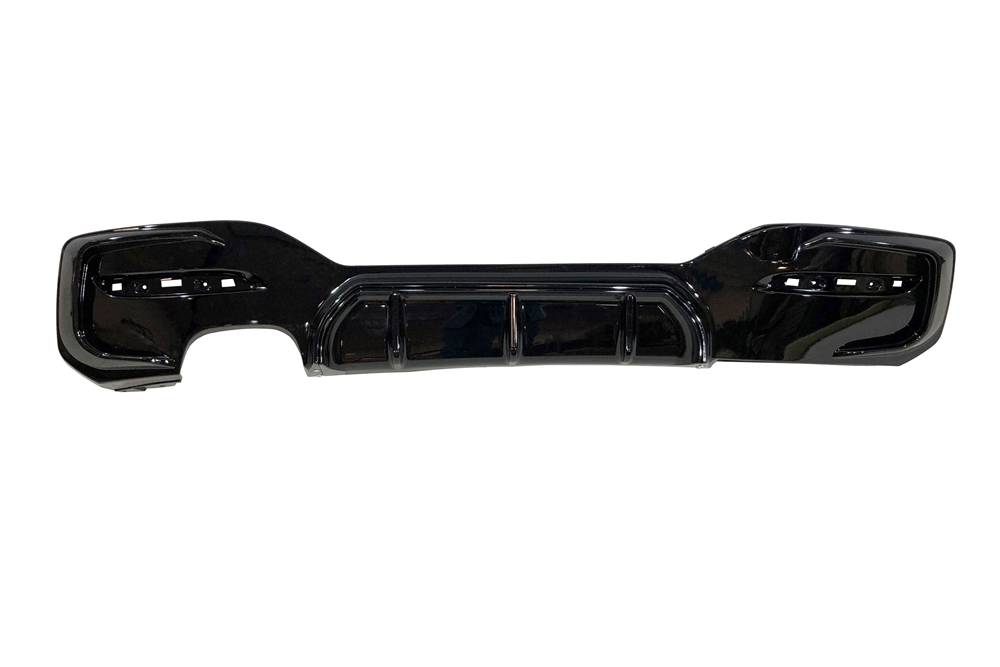 Diffusore Posteriore BMW F20 / F21 LCI Look M Performance Nero lucido BMW F20