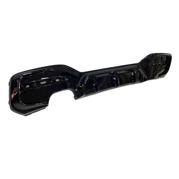 Diffusore Paraurti Posteriore BMW Serie 1 F20 / F21 LCI conversione in M Performance Nero lucido