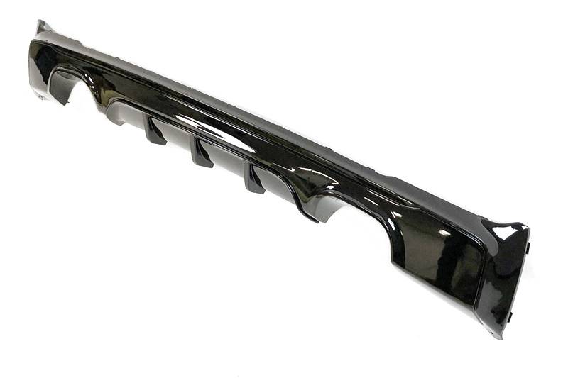 Diffusore Posteriore BMW F22 / F23 14-19 2 Scarico Nero lucido BMW F22 / F23