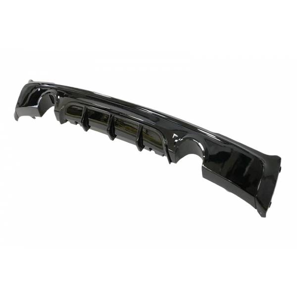 Diffusore Paraurti Posteriore BMW Serie 2 F22 / F23 235I conversione in M-Performance Nero lucido