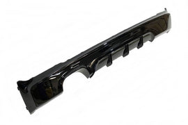 Diffusore Posteriore BMW F22 / F23 look M Performance Nero lucido 1 Uscite doppio BMW F22