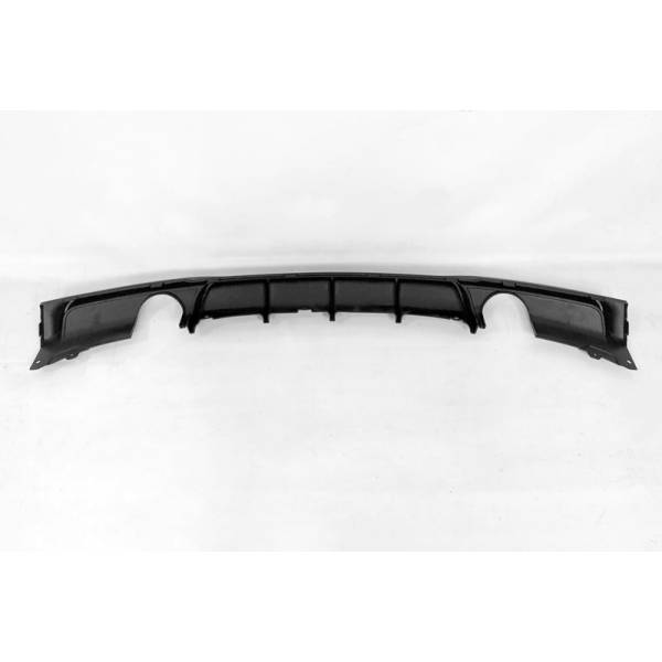 Diffusore Paraurti Posteriore BMW Serie 3 F30 / F31 conversione in M Performance 2 Uscite Nero lucido