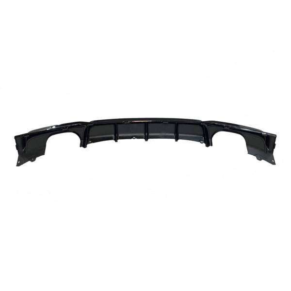 Diffusore Paraurti Posteriore BMW Serie 3 F30 / F31 conversione in M Performance 2 Uscite Nero lucido