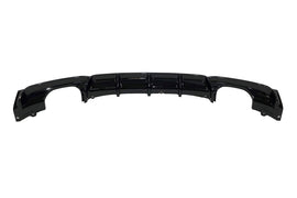 Diffusore Posteriore BMW F30 / F31 Look M Performance 2 Uscite Nero lucido BMW F30