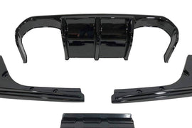 Diffusore Posteriore BMW F30 / F31 Look M3 Nero lucido BMW F30