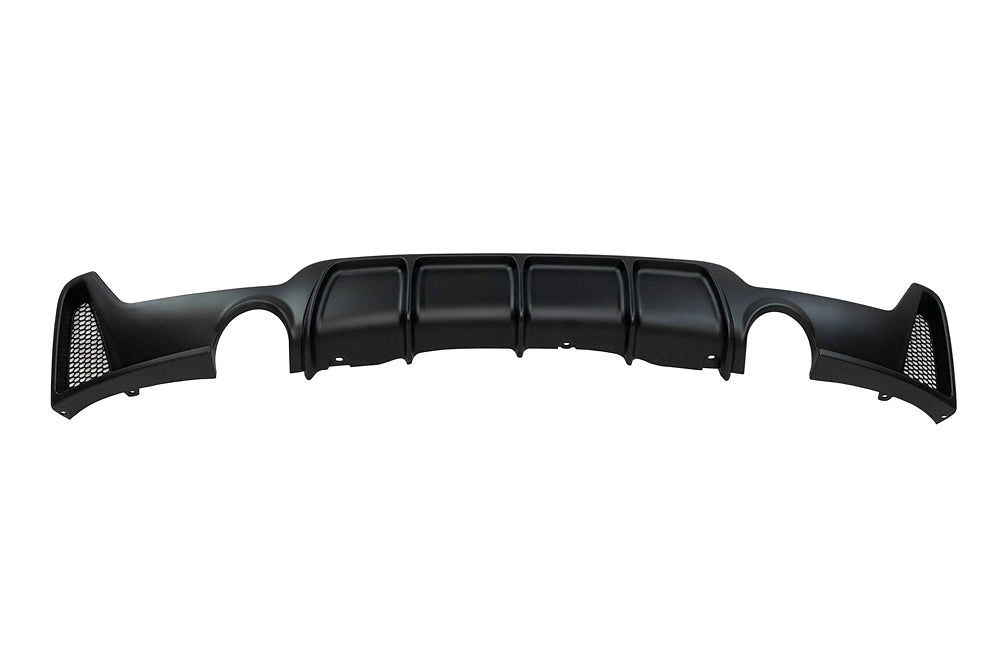 Diffusore Posteriore BMW F32 / F33 / F36 Look M Performance 2 Uscite BMW F32