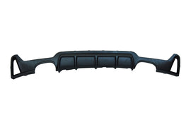 Diffusore Posteriore BMW F32 / F33 / F36 Look M Performance 2 Uscite doppio BMW F32
