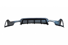 Diffusore Posteriore BMW F32 / F33 / F36 Look M Performance 2 Uscite doppio BMW F32