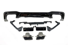Carica l'immagine nel visualizzatore di Gallery, Diffusore Posteriore BMW F44 look M Performance Nero lucido BMW F44