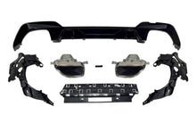 Carica l'immagine nel visualizzatore di Gallery, Diffusore Posteriore BMW G20 / G21 340 Look M Performance Nero lucido BMW G20